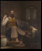 Washington Allston Jeremiah Dictating His Prophecy of the Destruction of Jerusalem to Baruch the Scribe oil painting reproduction